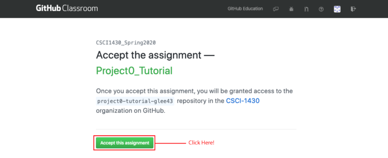 github classroom group assignment